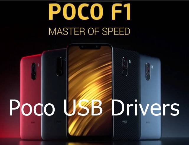 Poco F1 USB drivers