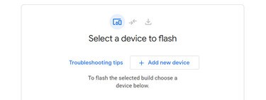 How to install Android 11 on a Google Pixel from the browser with the Android Flash Tool