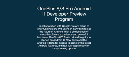Oneplus 8 Android 11 Beta 