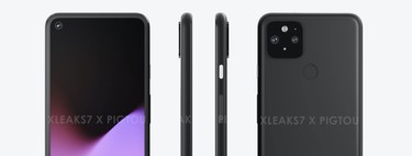 The design of the Google Pixel 5 is completely filtered: much better used frames and double camera