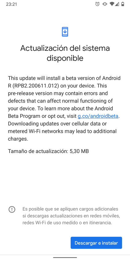 Android 11 Beta 2.5 