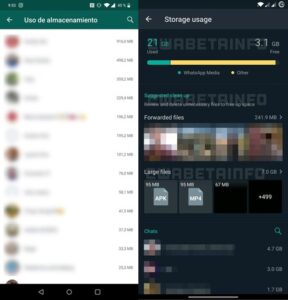 Read more about the article WhatsApp Beta for Android begins to test its new tool to free up space