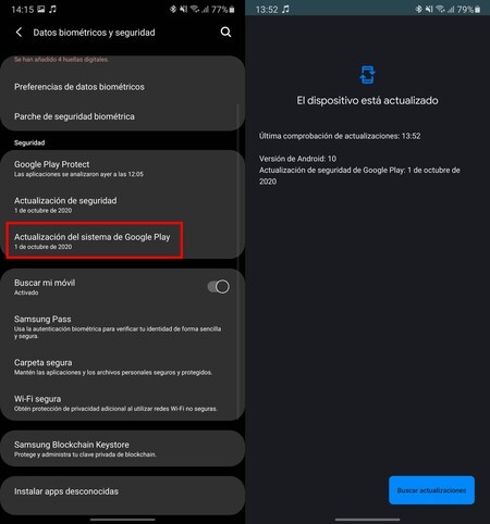 Google Play Security Updates