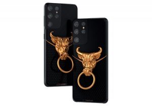 Read more about the article A bull of gold and diamonds for the Samsung Galaxy S21 Ultra, Caviar customizes it for $ 20,000