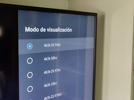 Android TV how to change the screen resolution