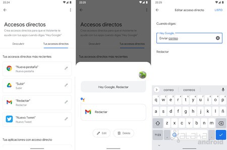 Google Assistant Shortcuts