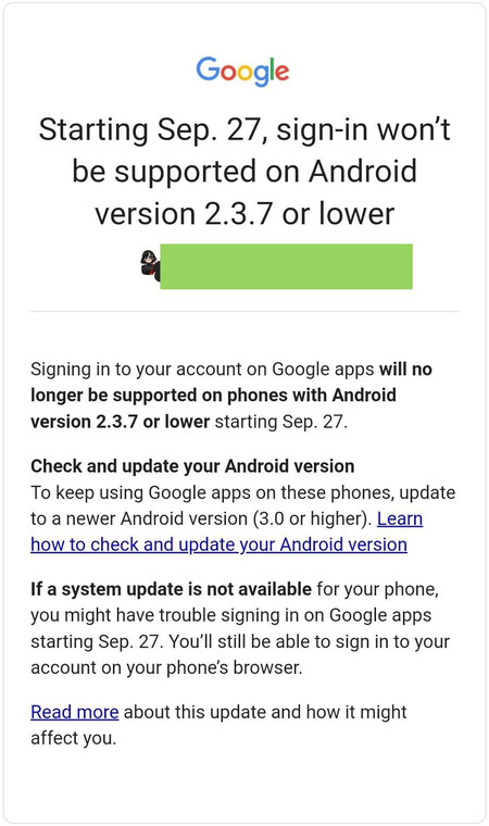 Google Sign In Old Android