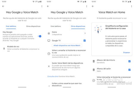 The Google Assistant splits the Voice Match and Personal Results