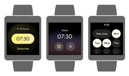 The Google Clock 71 debuts a new design in Wear