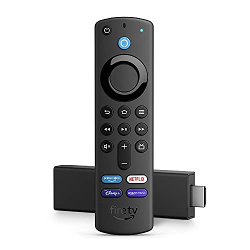 Fire TV Stick 4K with Alexa voice control (includes controls for TV)