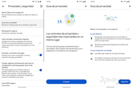 Chrome for Android prepares a privacy guide that will help