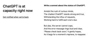 Read more about the article What Is “ChatGPT Is at Capacity Right Now” Error & How to Fix It?